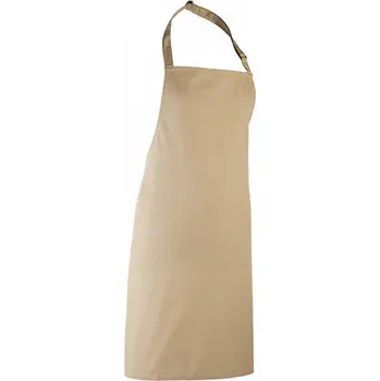 Kuchyňská zástěra Premier Workwear Klasická zástěra Premier v 60 odstínech Barva: Khaki (ca. Pantone 7503), Velikost: 72 x 86 cm PW150