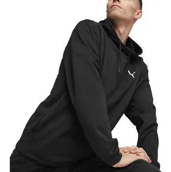 Pánské oblečení Mikina s kapucí Puma Cloudspun Engineered for Strength Hoodie 524874-01 Velikost M