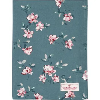 Utěrka GreenGate, Dánsko GreenGate - Kuchyňská utěrka Clair Dusty Green - 50×70 cm Barva: jako na obrázku, Velikost: 50x70