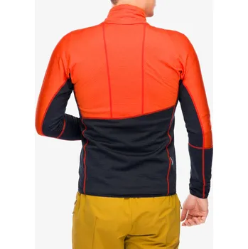 Pánská mikina Rozepínací mikina Hannah Niro - spicy orange/anthracite mel