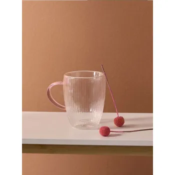 Stolování Sinsay - Rýhovaný hrnek s dvojitým dnem - clear - 764IH-CLR - 764IH-CLR-ONE