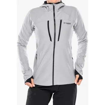 Dámské oblečení Dámská bunda Columbia Arctic Crest Bonded Full Zip - lavender pearl/black