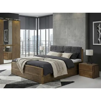 Postel Relax-postele.cz Atlanta 140x200 tmavě šedá