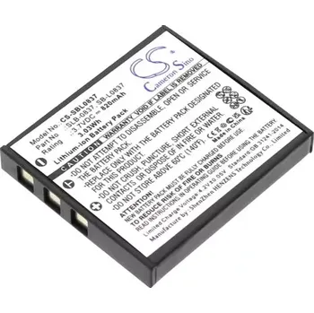 Cameron Sino Baterie Samsung SBL-0837 820mAh 3,7V Li-Ion, kvalitní akumulátor pro digitální fotoaparáty, nahrazuje originál