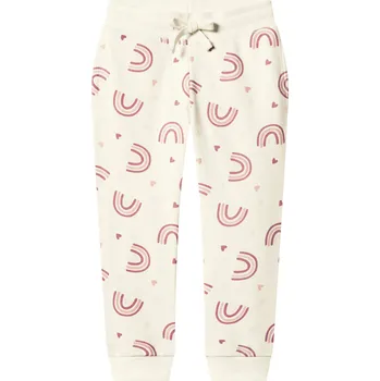 Chlapecké oblečení lupilu® Dětské tepláky (bílá / světle růžová, 122/128)