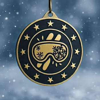 Poháry Bauer Kovová medaile MDM05M20 | Zima