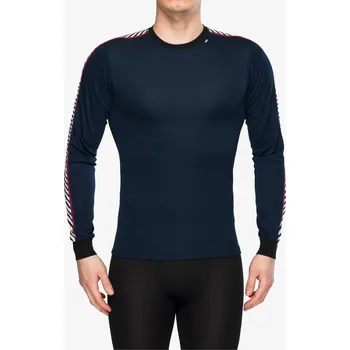 Pánská mikina Funkční mikina Helly Hansen HH LIFA Stripe Crew - navy