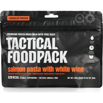 Lyofilizát Tactical Foodpack Lososové těstoviny s bílým vínem 385 g
