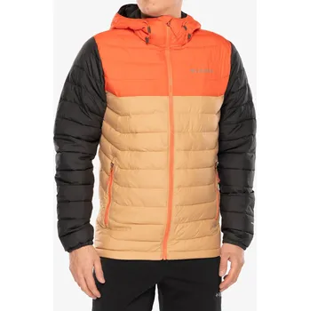 Pánské oblečení Zateplená bunda Columbia Powder Lite II Hooded Jacket - canoe/zing/shark