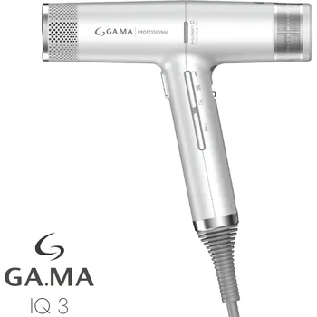 Fén Gama fén na vlasy IQ3 Perfetto Hair Dryer - WHITE