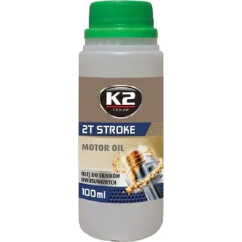 Motorový olej K2 ZELENÝ 2T motorový olej polosyntetický 100 ml