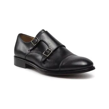 Dámské polobotky Polobotky Lord Premium Double Monks 5502 Černá 40