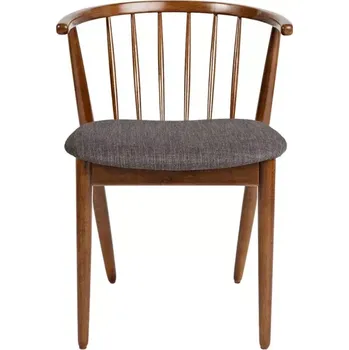 Jídelní židle Jídelní židle Avola z masivu tmavě hnědá/grafit