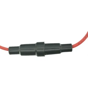 Elektrický konektor LaskaKit_cz Držák pro trubičkové pojistky 5x20mm s vodiči 22AWG
