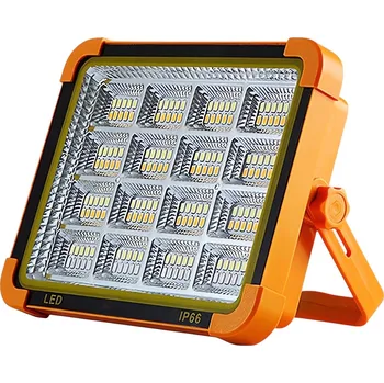 Venkovní osvětlení LedLight 3370 Halogenový LED solární reflektor dobíjecí USB-C, 200W