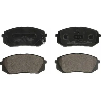 Brzdová destička Brzdové destičky přední BRECK 24501 00 701 00