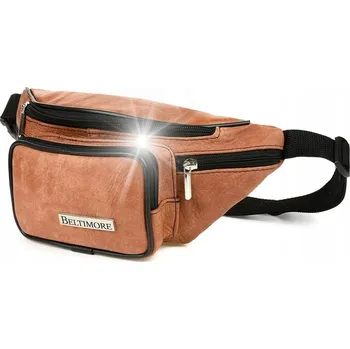 Ledvinka Ledvinka Kožená Ledvinka Camel Beltimore F42 : - Hnědá, B