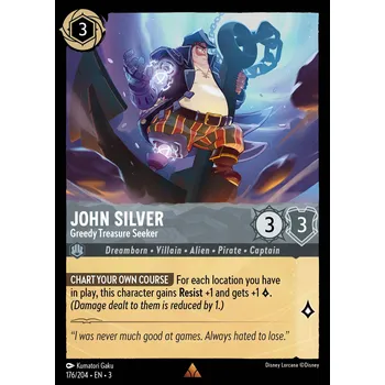 Karetní hra John Silver 176/204 - Into the Inklands Typ karty: Foil