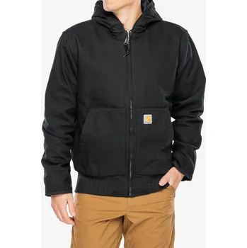 Pánská móda Zateplená bunda Carhartt Duck Insulated Active Jacket - black