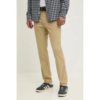 Dámské kalhoty Kalhoty Tommy Jeans DM0DM20282 béžová 08X, vel. 36/34