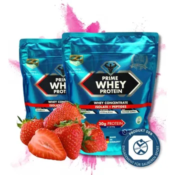 Protein Z-konzept Prime Whey protein 1 + druhý za polovinu jahoda 1000g