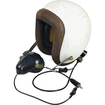 Chránič hlavy na box a bojový sport ARMÁDNÍ ORIGINÁL BW BUNDESWEHR Letecká přilba BW s komunikačním setem Bundeswehr originál Velikost: 60