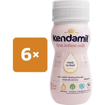 Dětská výživa Kendamil - počáteční kojenecké mléko 1 - 6 x 250 ml