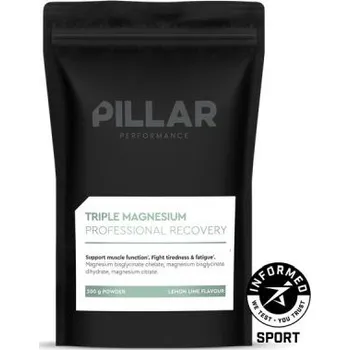Nápoj pro sportovce Pillar Magnesium Powder - Lemon Lime ( sáček 200g ) uni
