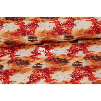 Úplet - Kolekce Japonsko - Červené javory