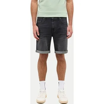 Pánské kraťasy Mustang Džínové šortky Washington 1016453 Černá Straight Fit 30