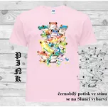 detske-tricko_uv_potisk_zaby Barva: Pink - růžová, velikost: 92
