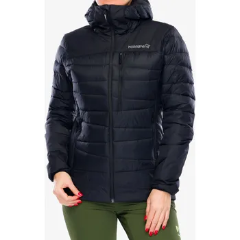 Dámská péřová bunda Norrona Falketind Down750 Hood - caviar