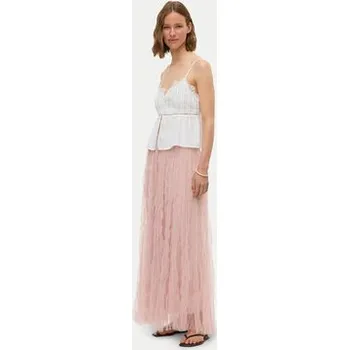 Dámská sukně Vero Moda tylová sukně Caralia 10341582 Růžová Regular Fit XL