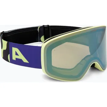 Dětské lyžařské brýle Alpina Fernie Q-Lite sunny/lime matt