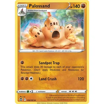 Karetní hra Palossand 100/195 - Silver Tempest Typ karty: Reverse Holo