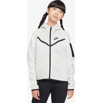 Chlapecké oblečení Nike G NSW TCH FLC HD FZ LS - PD S 1512877