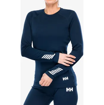 Dámské oblečení Dámská funkční mikina Helly Hansen LIFA Active Crew - navy/navy