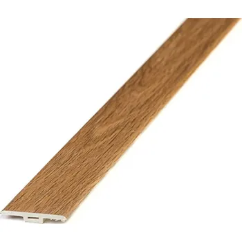 Podlahová lišta Egibi Profil přechodový rovný vinylový SPC Canadian design, Golden, 35x1200mm