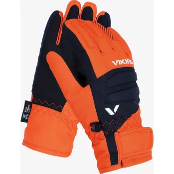 Rukavice Dětské rukavice Viking Flinx Ski - orange/navy