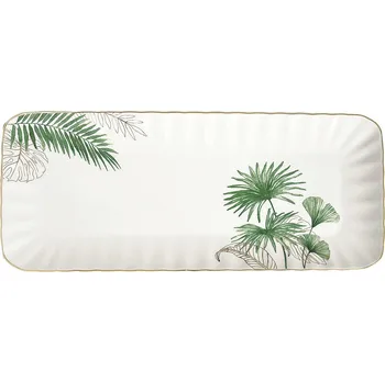 Easy Life, Itálie Easy Life - Porcelánový servírovací talíř Exotique - 36 × 16 cm Barva: jako na obrázku
