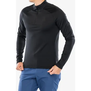 Pánská mikina Mikina bez kapuce Odlo Essential Light Mid Layer 1/2 Zip - black