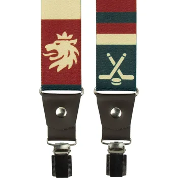 Kšandy České hokejové kšandy se lvem a hokejkami