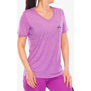 Dámské tričko Dámské rychleschnoucí triko Vaude Skomer Print T-Shirt III - magenta