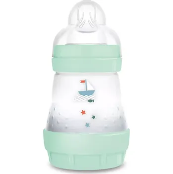 Kojenecká láhev Mam Dětská antikoliková láhev 160 ml Perfect Start 160 ml 0 m+ Zelená