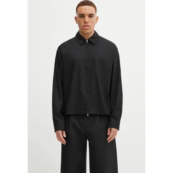 Dámská košile Košile s příměsí vlny Represent Zip Up Wool, XXL, černá, 99X