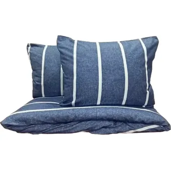 Povlečení Povlečení Denim flanel 240x220, 80x80 cm II.jakost (Flanelové povlečení)