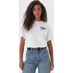 Dámské tričko HUGO Vintage Tee_18 50550148 bílé Velikost: M