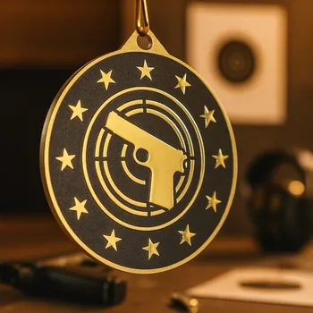 Poháry Bauer Kovová medaile MDM05M38 | Střelba