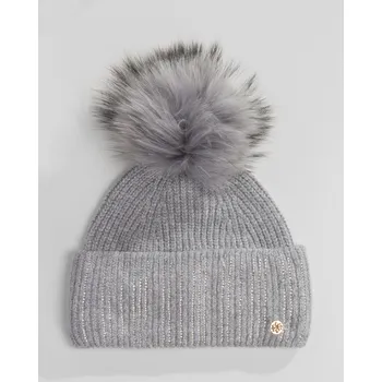 Čepice Čepice S Bambulí Z Přírodního Kožíšku Granadilla Doutey Fur Jg5739-4