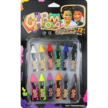 Make-up FunCo Dětská sada tyčinek na obličej a tělo 12 ks